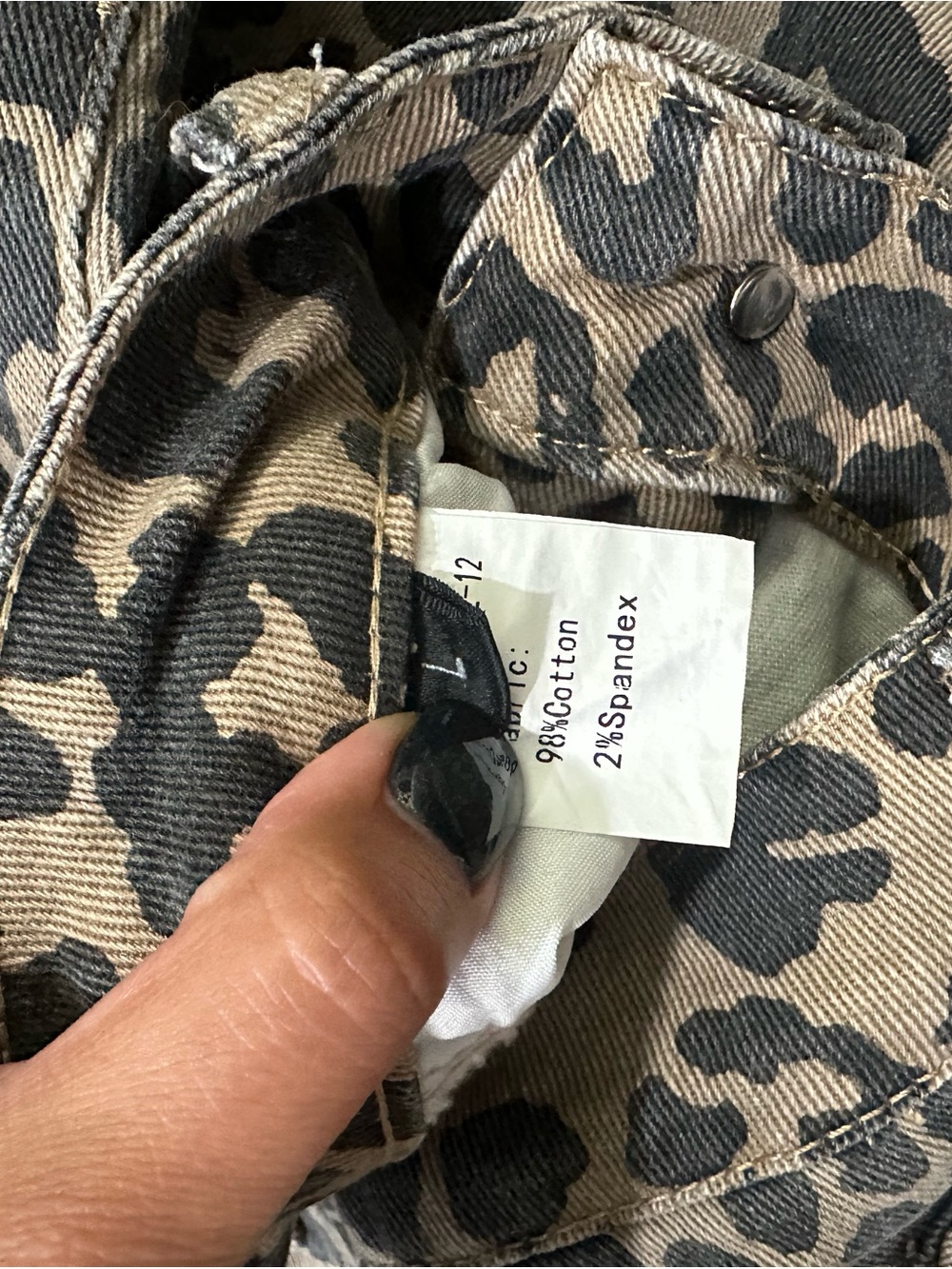 Loveimg Cheetah Barrel Pants - (large) - Picture 3 of 3